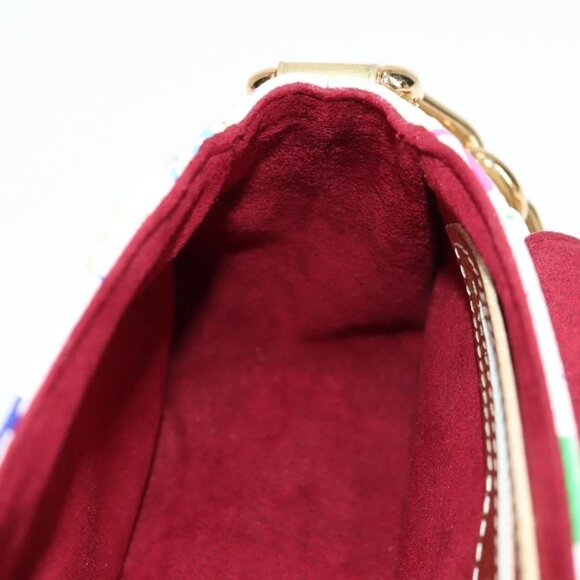 LOUIS VUITTON Monogram Multicolor Marilyn Shoulder Bag White M40206 Auth 138531A - Picture 11 of 16